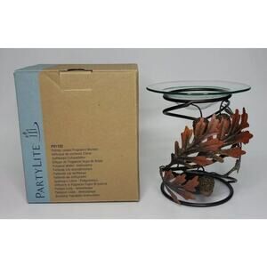 PartyLite Fragrance Warmer Falling Leaves New‎ in Box P18A/P91102